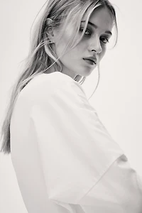 Haut à manches longues en coton