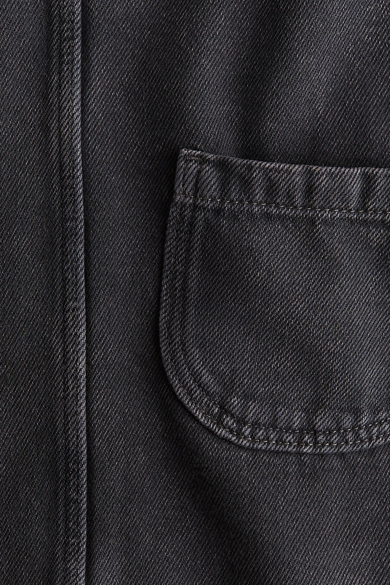 Robe chasuble en denim