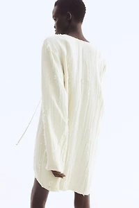 Jacquard-Weave Dress