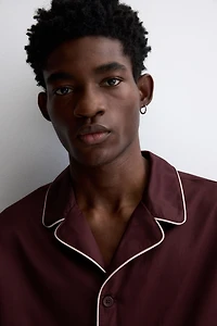 Cotton Pajama Shirt and Pants