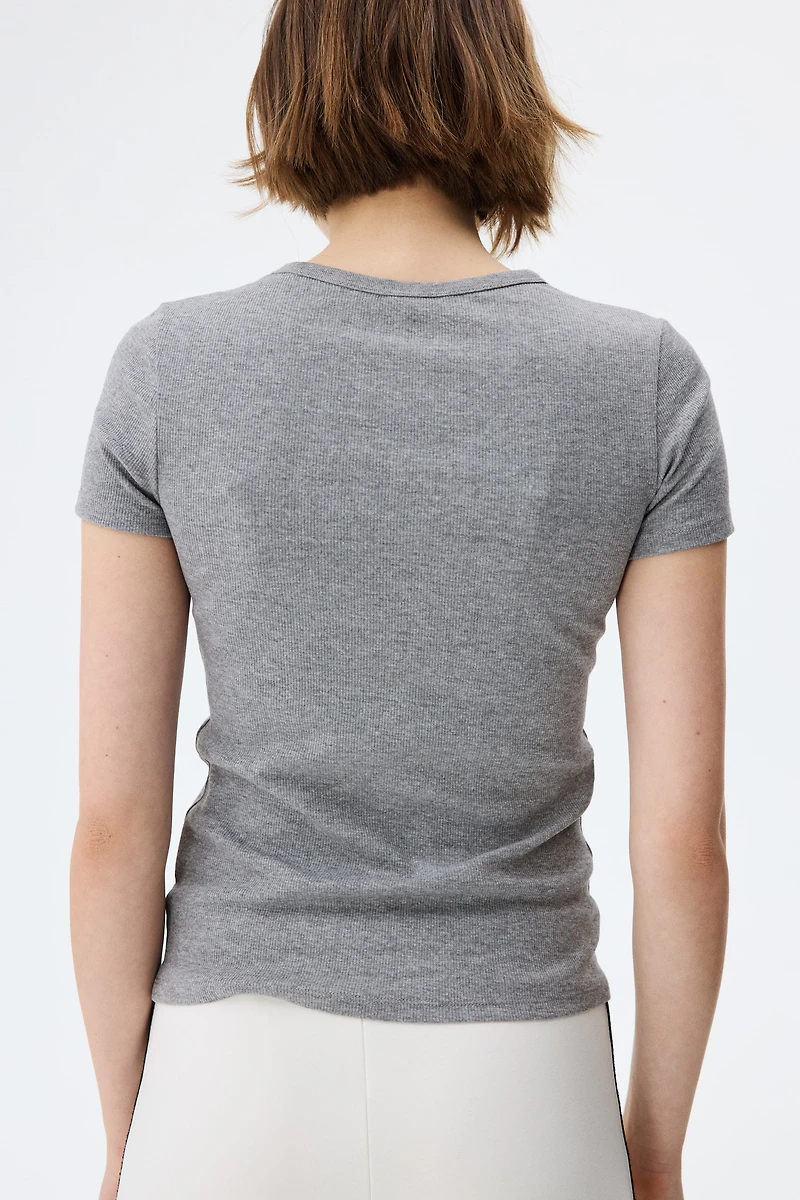 Ribbed T-Shirt