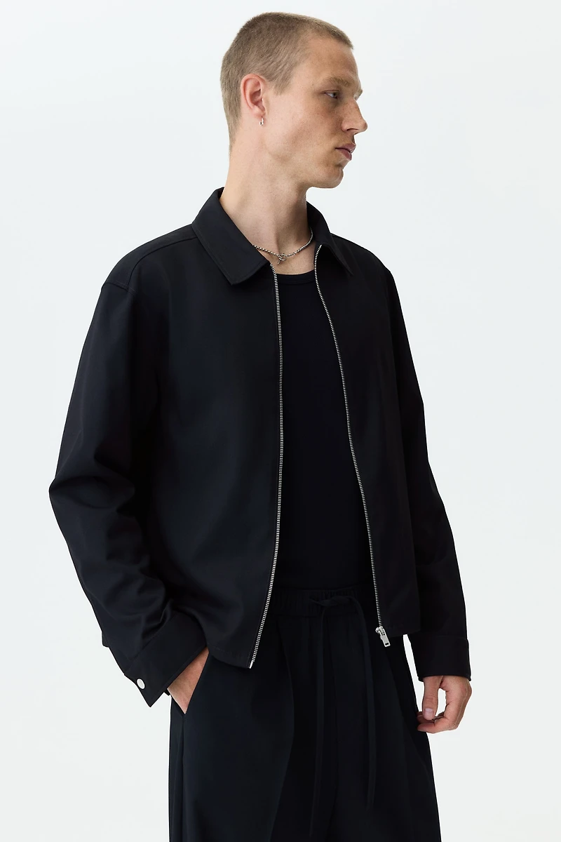 Twill overshirt