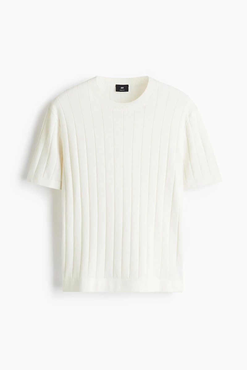 Regular-Fit Knit T-Shirt