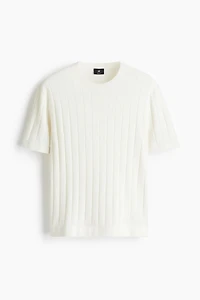 Regular-Fit Knit T-Shirt