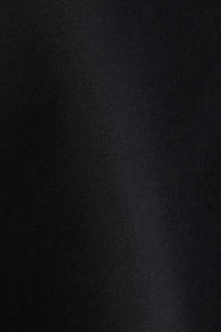 Foldover-Waist Cotton Pants