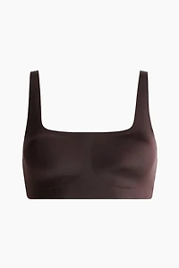 Padded Soft-Cup Microfiber Bra