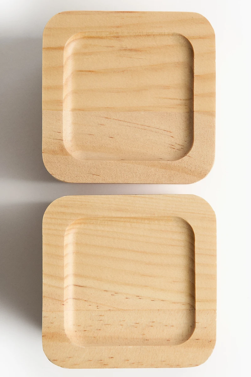 Tall Wooden Organizer Box
