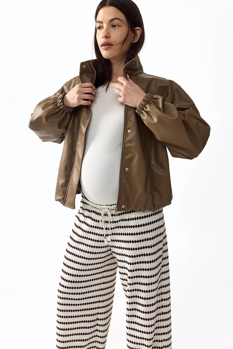 MAMA Pantalon en tricot Before & After