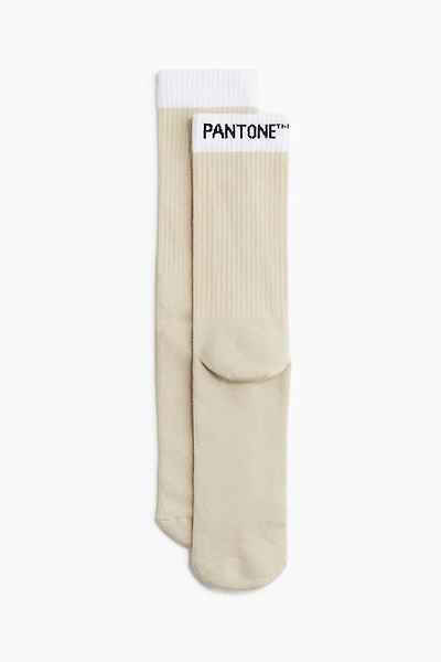 Motif-detail Socks