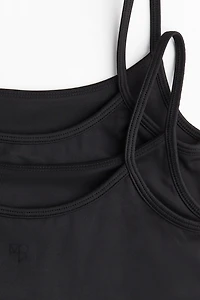 2-Pack Integral-Top Sports Tops with DryMove™