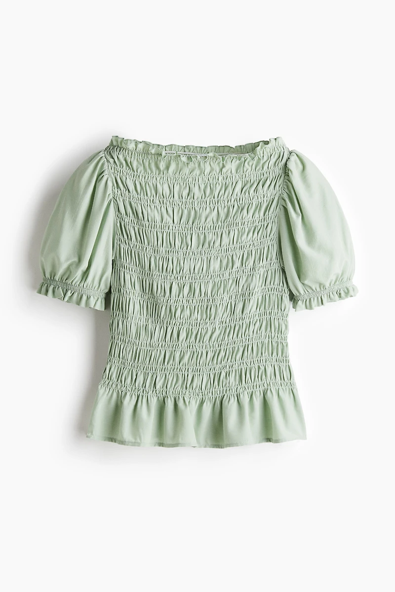 Smocked Blouse