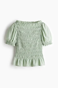 Smocked Blouse