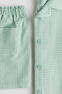 2-Piece Shirt and Shorts Set