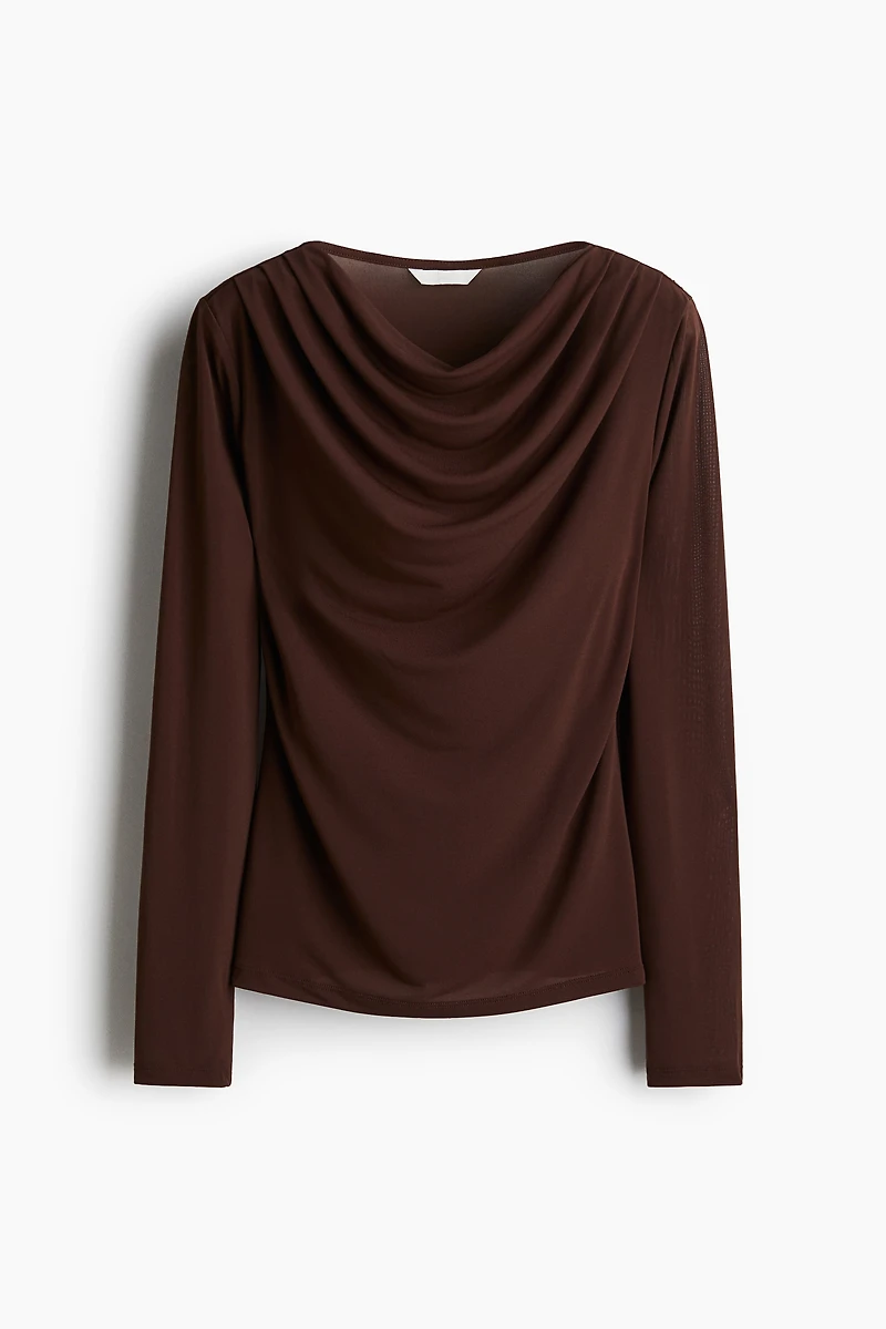 Cowl-Neck Top