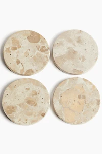 4-pack Marble Coasters