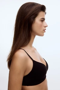 2-pack Padded Soft-cup Cotton Bras