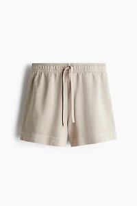 Washed Cotton Sweatshorts