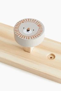Wooden Wall-mounted Rack