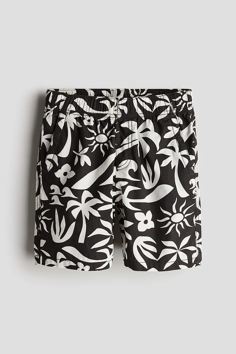 Cotton Pull-on Shorts