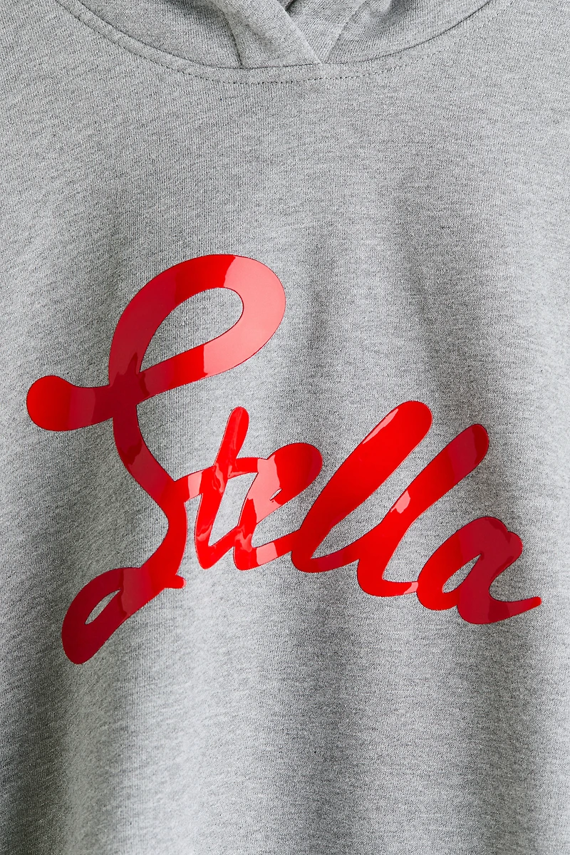 Printed Cotton Hoodie