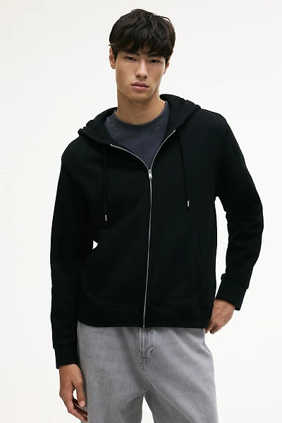 Regular Fit Hooded Jacket