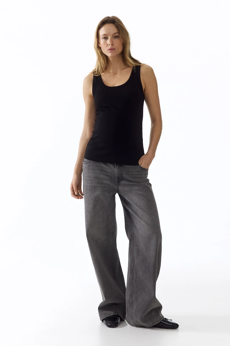 MAMA Ribbed Tank Top