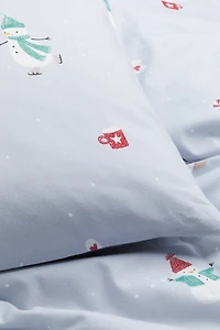 Flannel Duvet Cover Set
