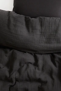 Muslin Twin Duvet Cover Set