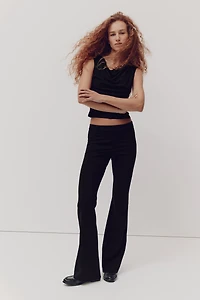 Pantalon sur mesure évasé