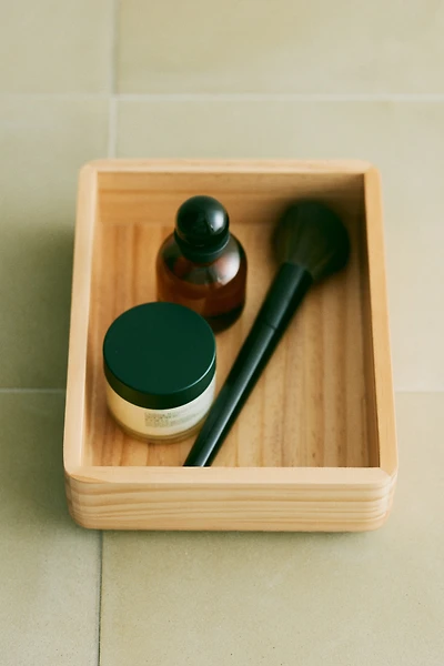 Boîte de rangement en bois