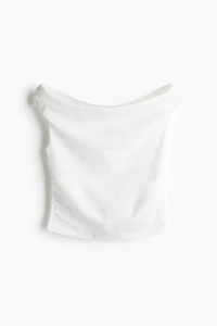 Draped Off-the-Shoulder Top