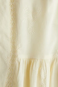 Robe tunique en coton