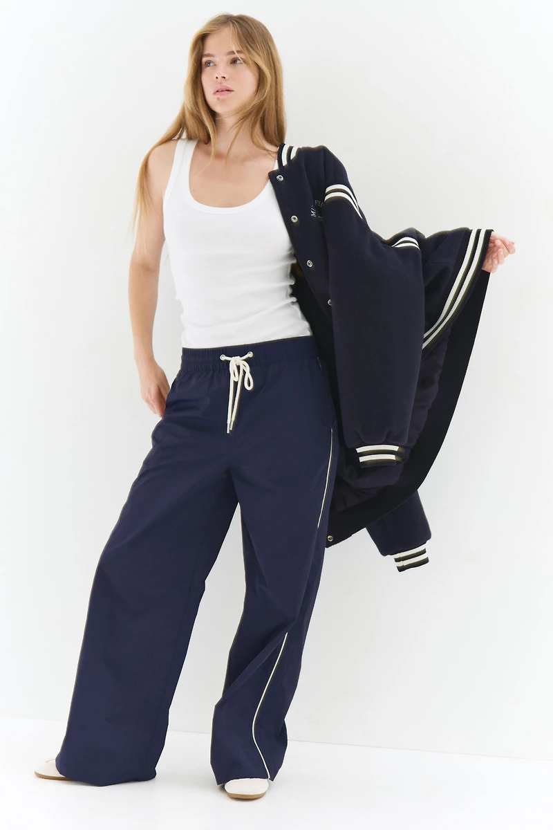 Nylon Drawstring Pants