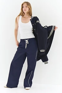 Nylon Drawstring Pants
