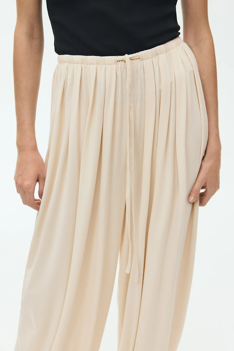 Pantalon à cordon avec jambes ballon