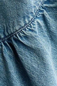 Flared Tie-Detail Skirt