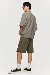 Short décontracté en denim
