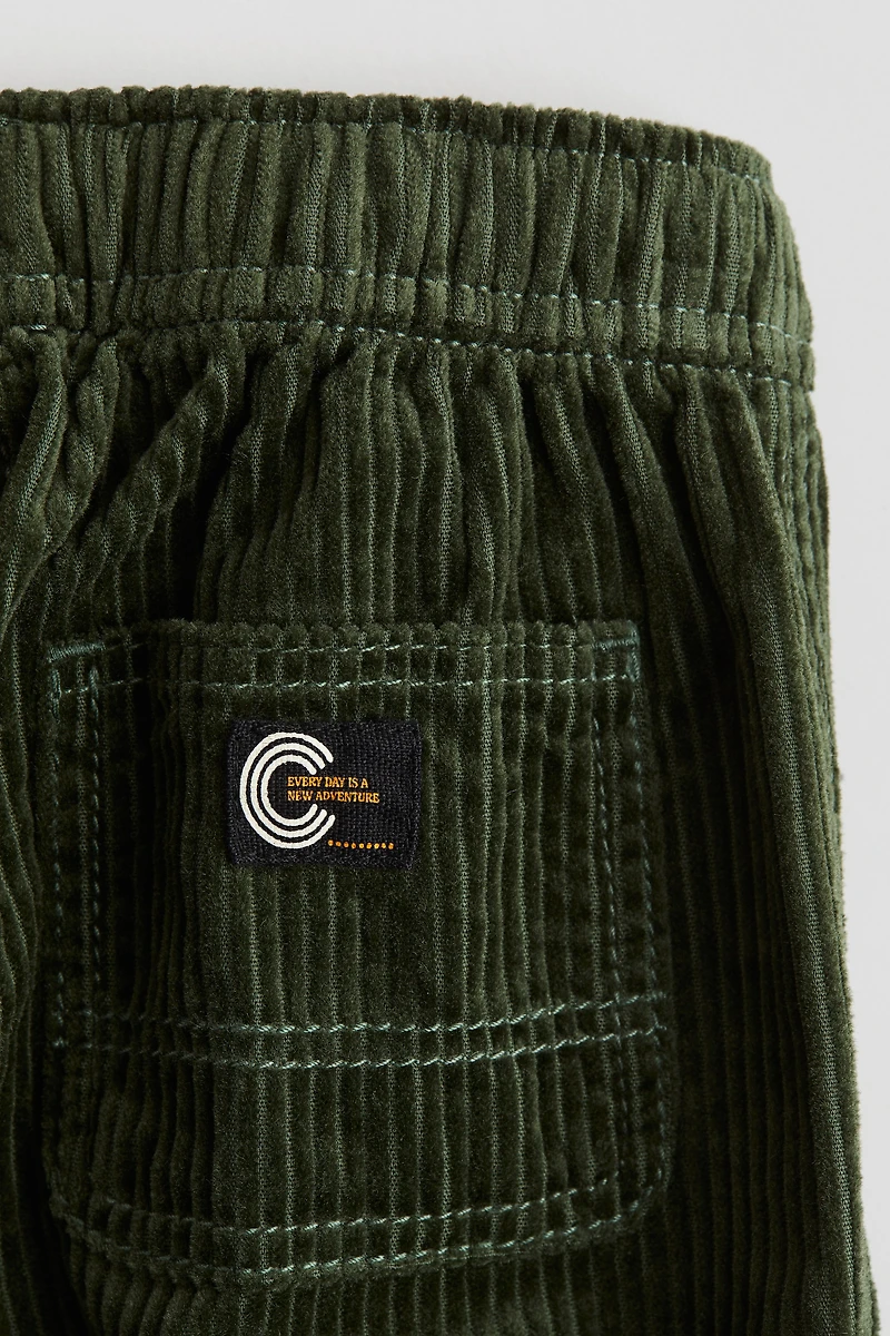 Cotton Corduroy Pants