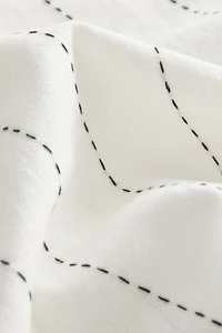 Linen-Blend Cushion Cover