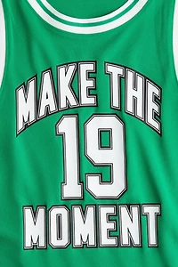 Mesh Basketball Tank Top