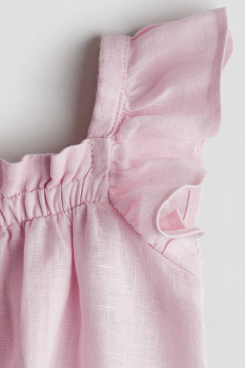 Linen Romper Suit