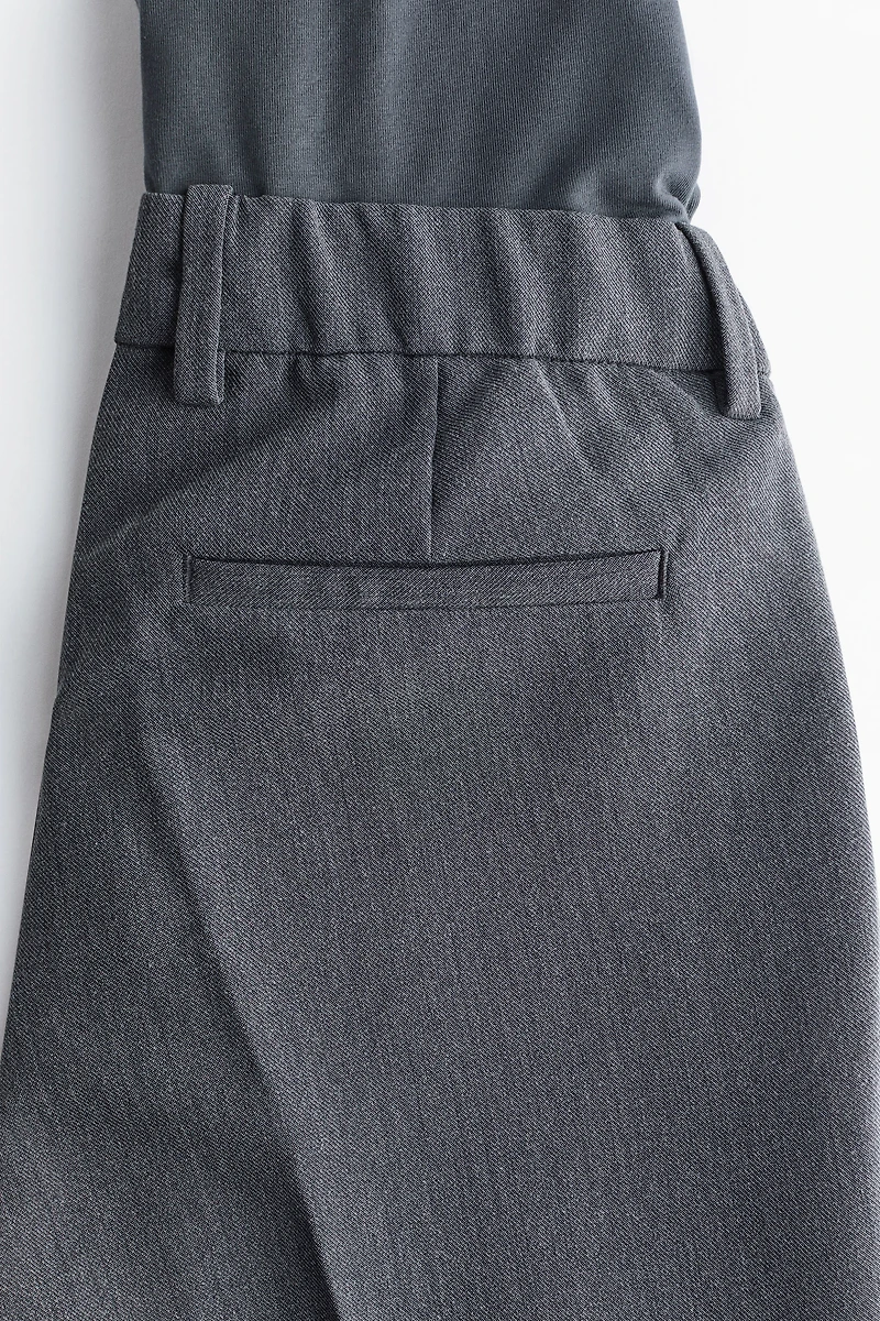 MAMA Slit-Hem Pants