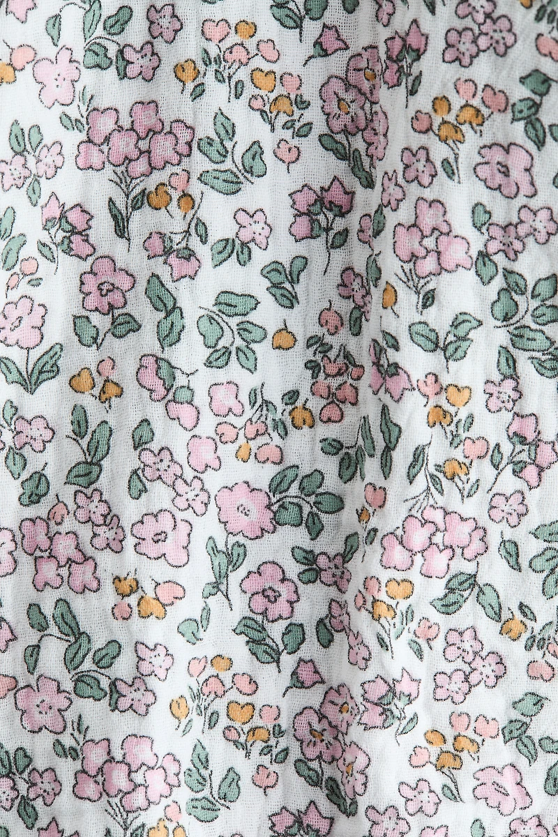 Blouse en mousseline de coton