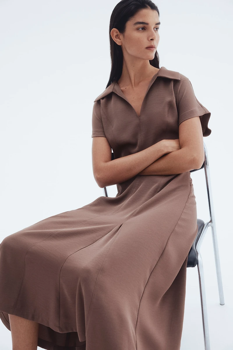 Defined-Waist Dress