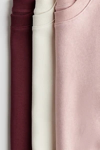3-pack Brushed-Inside Sweatshirts