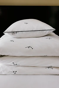 Patterned Cotton Twin Duvet Cover Set