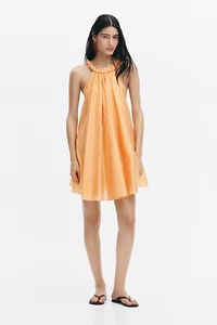 Minirobe avec détail tressé
