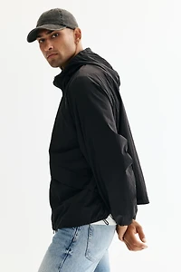 Loose-Fit Nylon Windbreaker