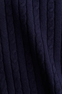 T-shirt en tricot torsadé