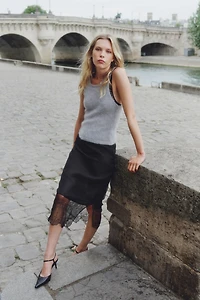 Mohair-Blend Sleeveless Top